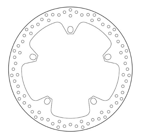 BREMBO Oro Fixed Disc Front, 320x5mm Ø: 320mm, Brake Disc Thickness: 5mm Brake rotor 68B407D7 buy