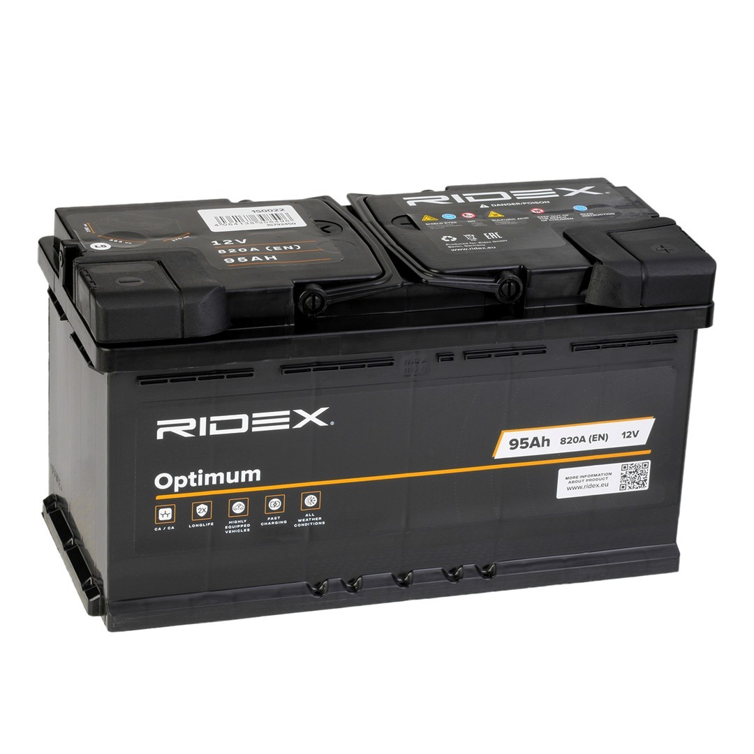 RIDEX 1S0022 Batterie für MULTICAR M27 LKW in Original Qualität