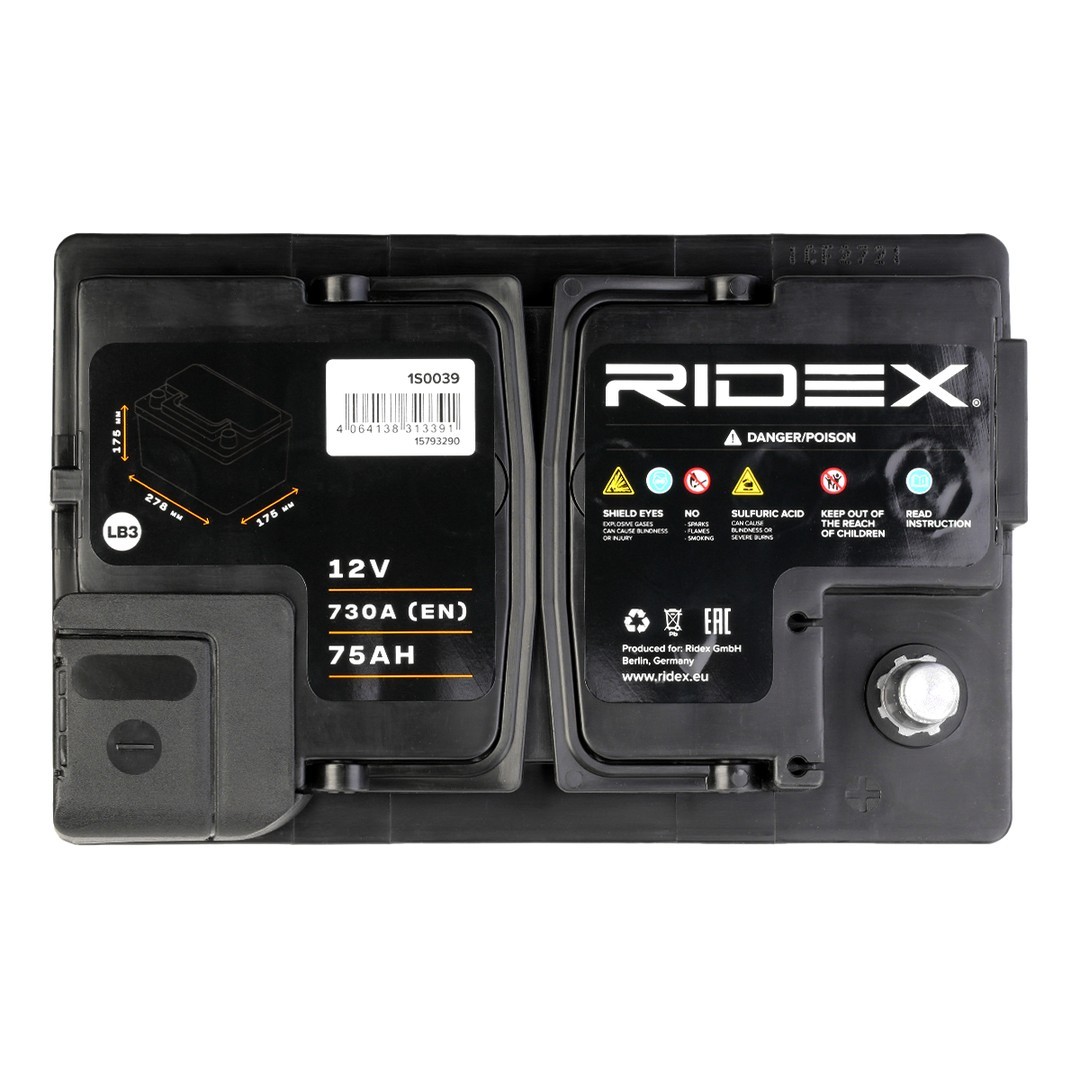 1S0039 Fahrzeugbatterie RIDEX Erfahrung