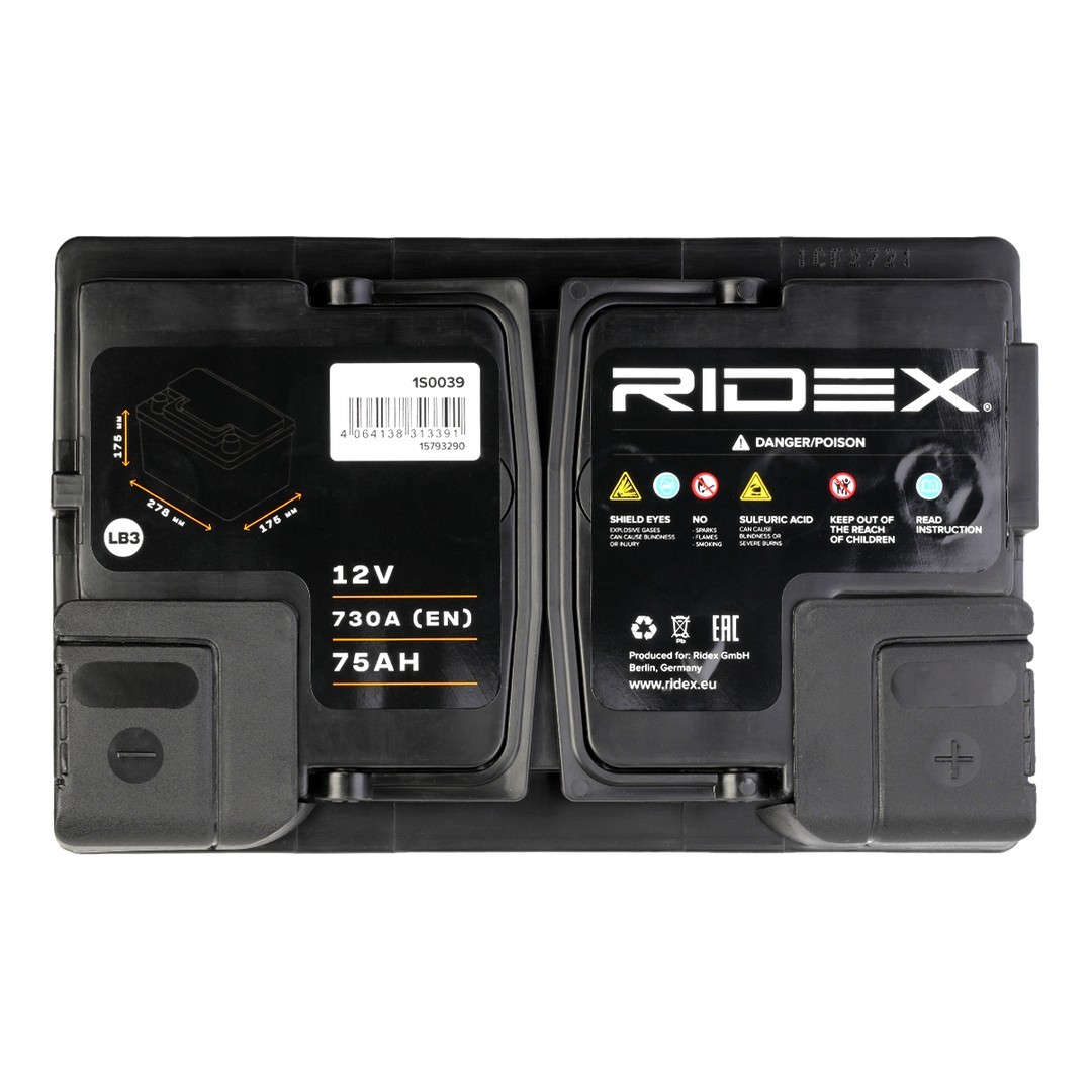 1S0039 Akku RIDEX in Original Qualität
