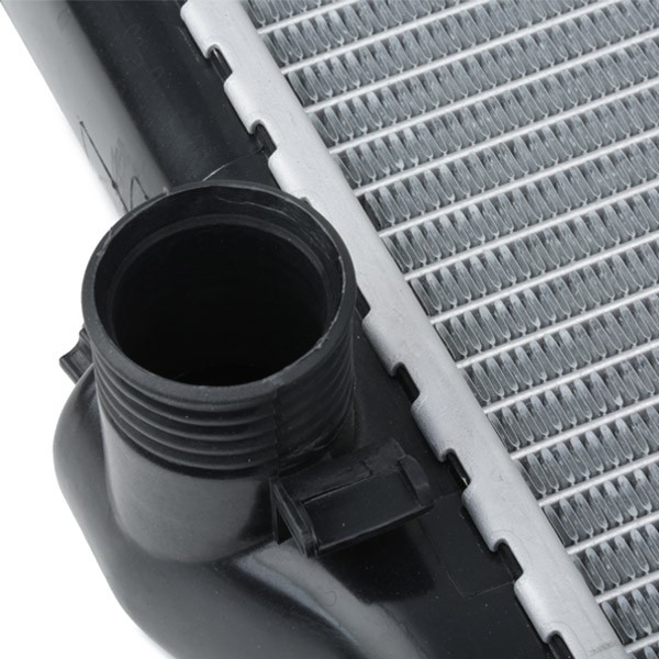 470R0927 Radiator 470R0927 RIDEX Aluminium, Plastic, for vehicles with/without air conditioning, Manual Transmission