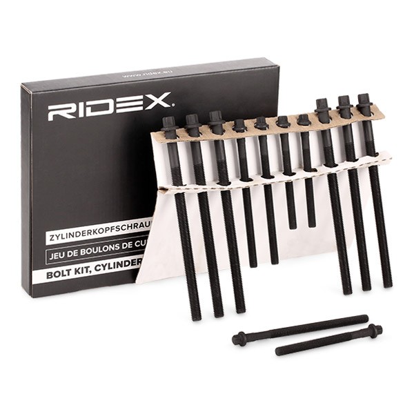 RIDEX 1217B0102 Bolt Kit, cylinder head 11127511534