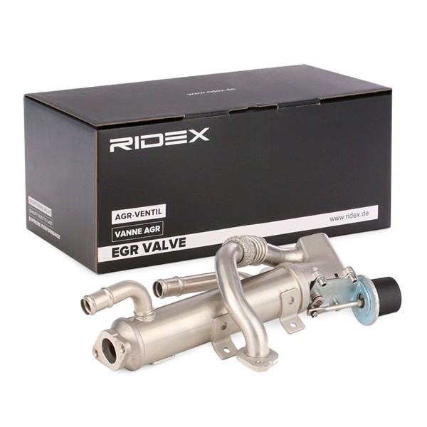 RIDEX Cooler, exhaust gas recirculation 4032C0032 for AUDI A6, A4