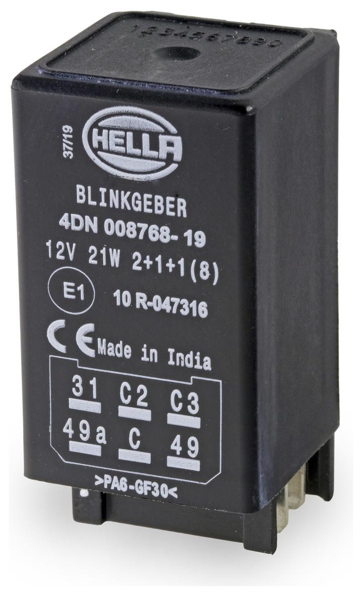 HELLA Electric Flasher unit 4DN 008 768-191 buy