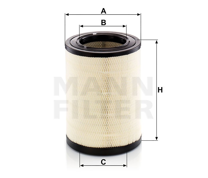 MANN-FILTER 426mm, 317mm, Filtereinsatz Höhe: 426mm Luftfilter C 33 013 kaufen