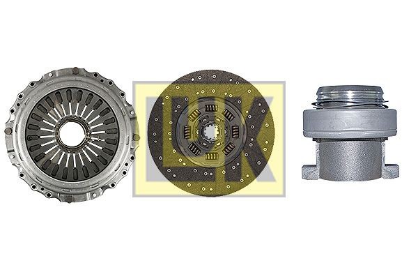 LuK with clutch release bearing, 430mm Ø: 430mm Clutch replacement kit 643 3458 00 buy