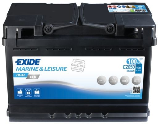Original EXIDE Starter battery EZ850 for LEXUS LFA