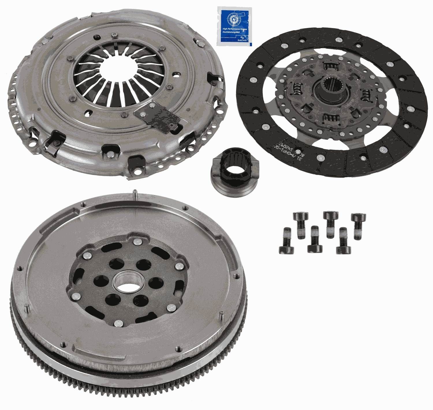 Original SACHS Clutch replacement kit 2290 601 128 for OPEL COMBO