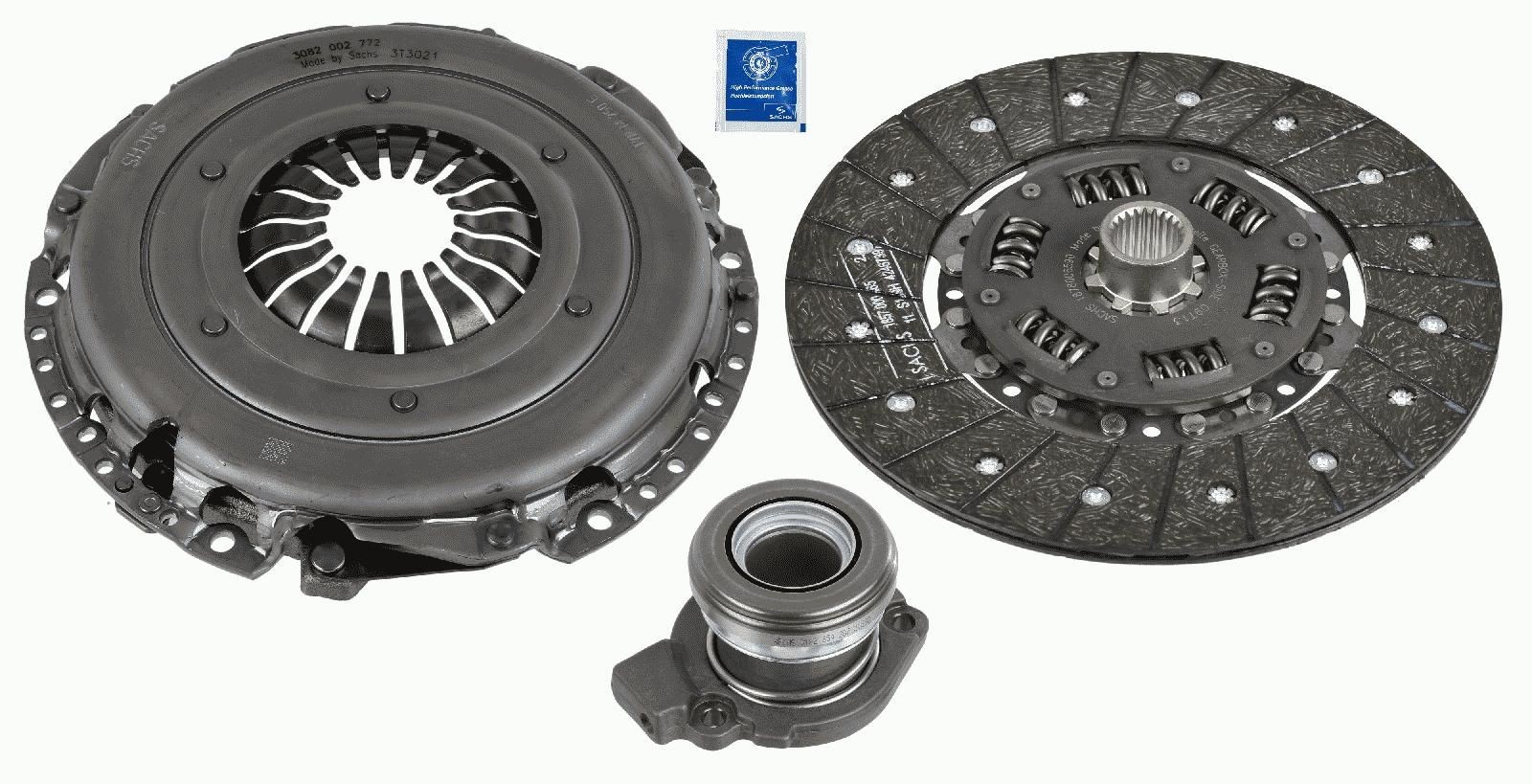 Great value for money - SACHS Clutch kit 3000 990 509
