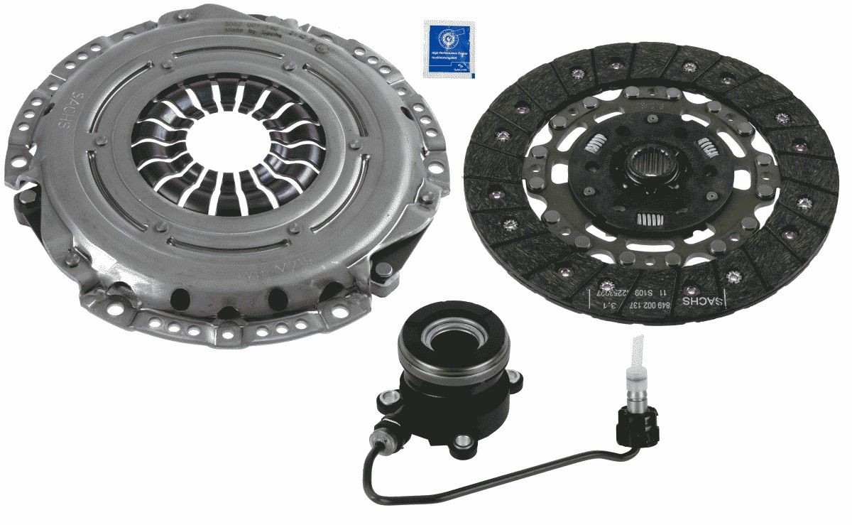 Original SACHS Clutch replacement kit 3000 990 527 for OPEL CORSA