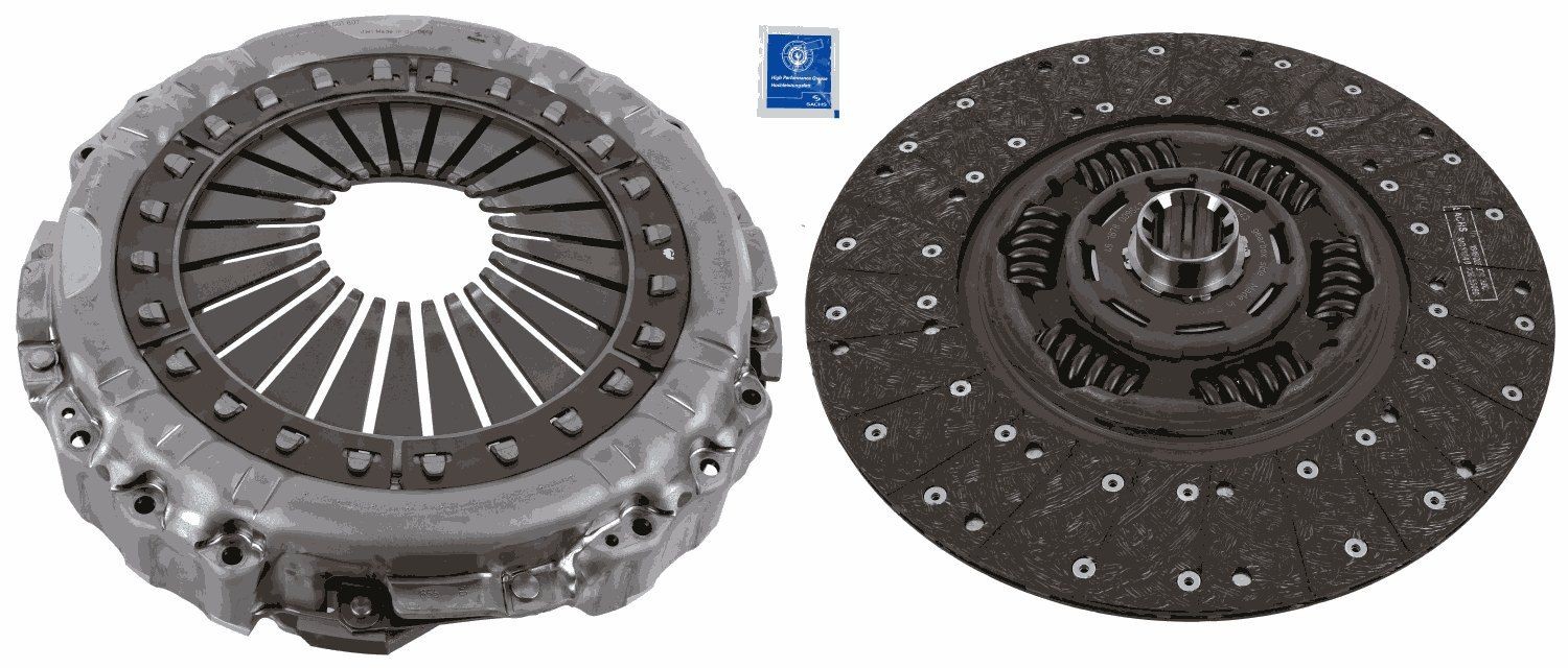 SACHS 3400 700 691 Clutch kit without clutch release bearing, 430mm