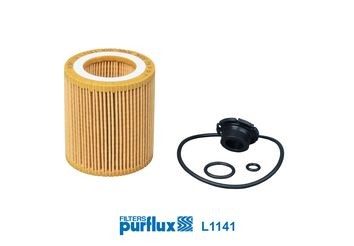 PURFLUX L1141 Oil filter BMW 1 Hatchback (F20) 125 i 218 hp Petrol 2016