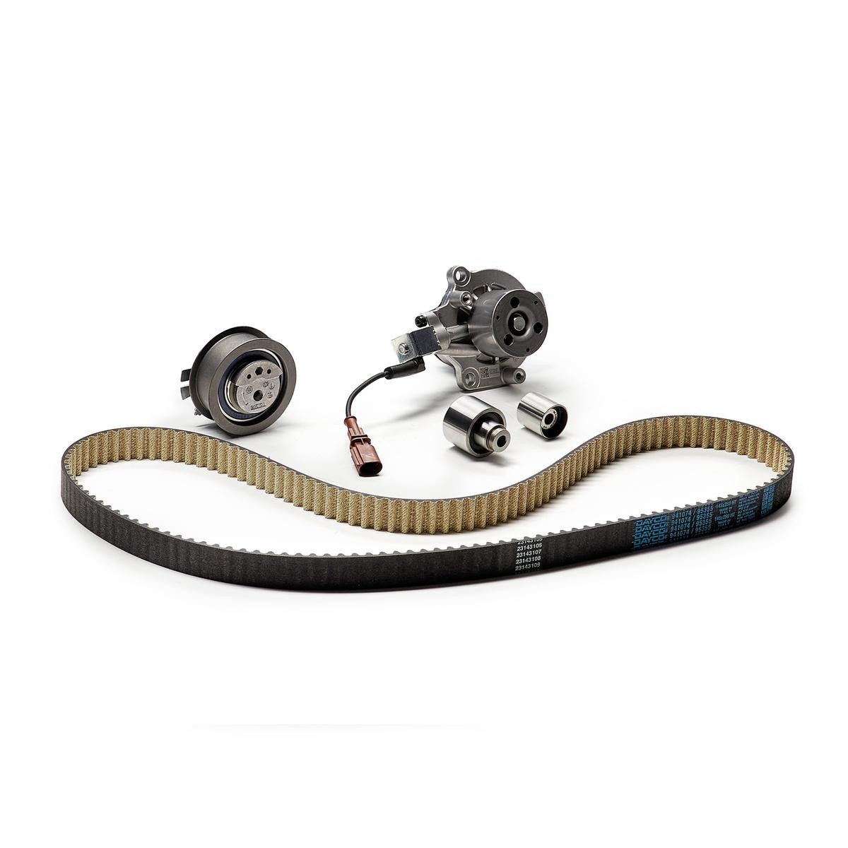 DAYCO Water pump and timing belt kit KTBWP8841 Volkswagen TOURAN 2016
