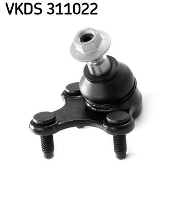 VKDS 311022 SKF Suspension ball joint SKODA with synthetic grease, 20,2mm