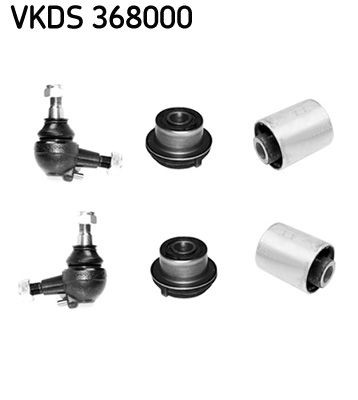 SKF VKDS 368000 Kit réparation suspension de roue avec rotule de suspension Mercedes Classe C 2016 de qualité d'origine
