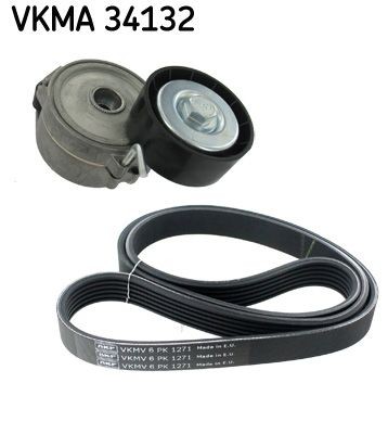 VKM 33133 SKF VKMA34132 V-ribbed belt kit FORD Mondeo Mk5 Saloon (CD) 2.0 TDCi 150 hp Diesel 2019 price