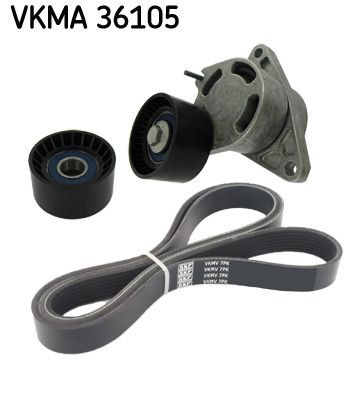 VKM 36040 SKF VKMA36105 Deflection / Guide Pulley, v-ribbed belt 82009-47837