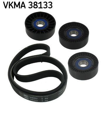 Great value for money - SKF V-Ribbed Belt Set VKMA 38133