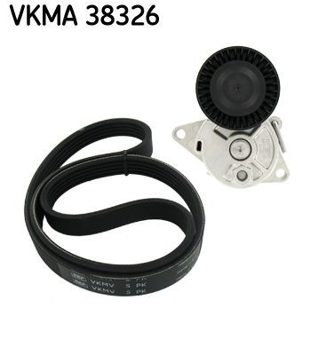 Great value for money - SKF V-Ribbed Belt Set VKMA 38326