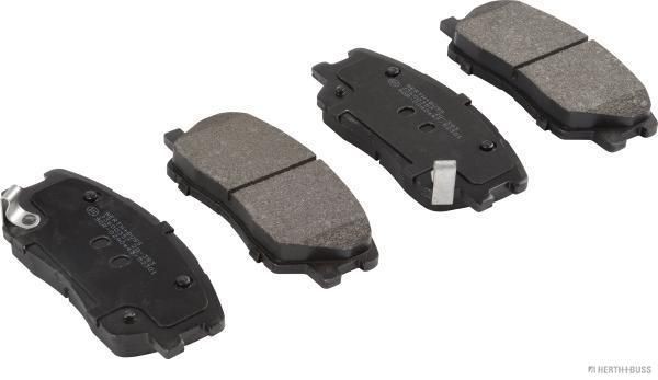HERTH+BUSS JAKOPARTS with acoustic wear warning Height: 60,2mm, Width: 134,2mm, Thickness: 17mm Brake pads J3600357 buy