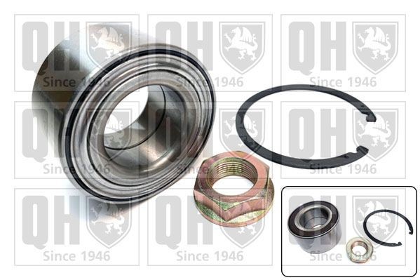Wheel bearing kit QUINTON HAZELL QWB1654 - Opel GRANDLAND X Bearings spare parts order