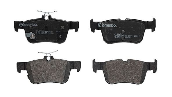 BREMBO Brake pad set, disc brake 22231 buy online