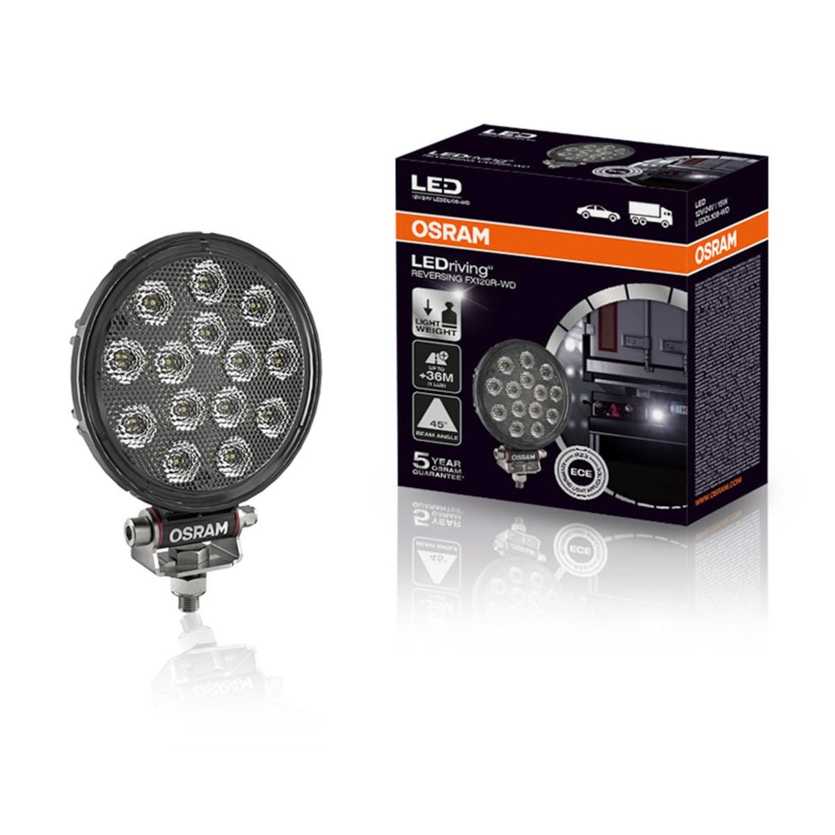 OSRAM LEDriving driving lights - Value Series LEDDL108WD Reverse lights Lancia Ypsilon 3 1.2 69 hp Petrol 2012 price