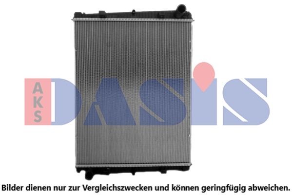 AKS DASIS 260055N Kühler, Motorkühlung für MAN TGL LKW in Original Qualität