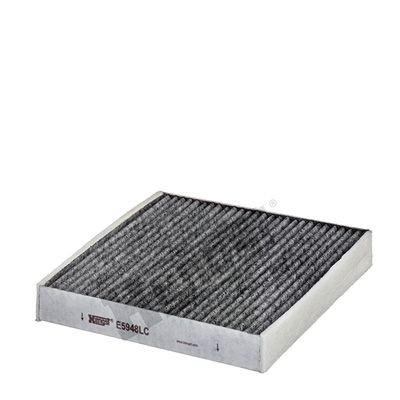 8724310000 HENGST FILTER Activated Carbon Filter, 196 mm x 191 mm x 30 mm Width: 191mm, Height: 30mm, Length: 196mm Cabin filter E5948LC buy