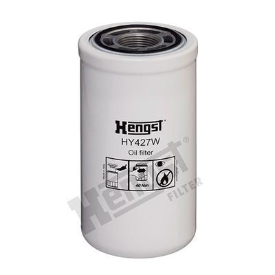 HENGST FILTER HY427W Filter, operating hydraulics 95 mm