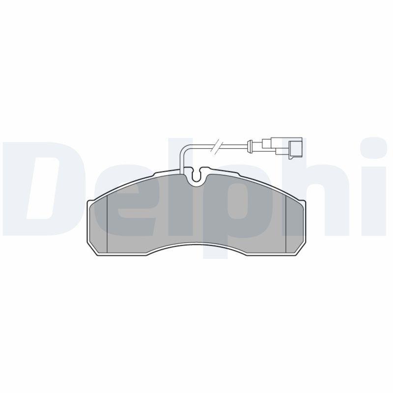 LP3574 DELPHI Bremsbeläge für DAF online bestellen