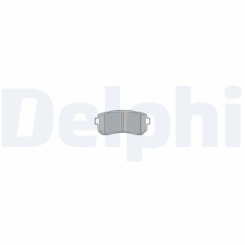 Great value for money - DELPHI Brake pad set LP3576