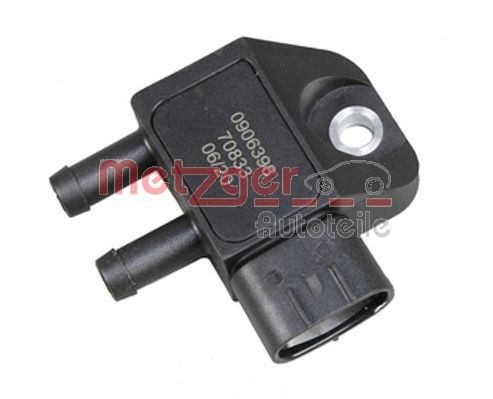 DPF differential pressure sensor METZGER before soot particulate filter, without connection line - 0906398