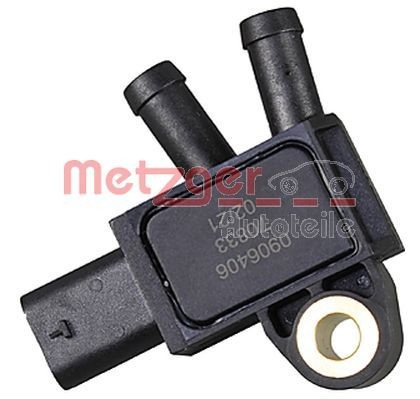 METZGER Exhaust gas pressure sensor Mercedes Vito Mixto W447 new 0906406