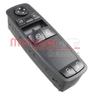 URB A1698206710 Interrupteur de vitre électrique pour Mercedes-Benz A W169  B W245 ML W164 R W251 GL X164 A1698206410 - Cdiscount Auto
