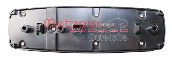 METZGER Electric window switch 0916690 suitable for MERCEDES-BENZ ML-Class, R-Class, GL
