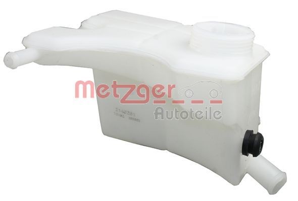 METZGER 2140261 Coolant expansion tank without coolant level sensor, without lid