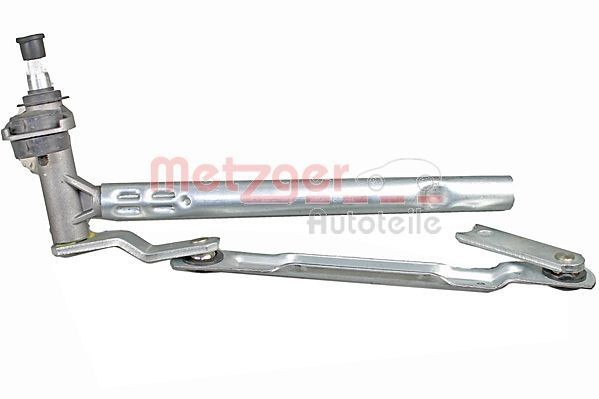 METZGER Front Axle Left, without electric motor Windscreen wiper linkage 2190883 buy