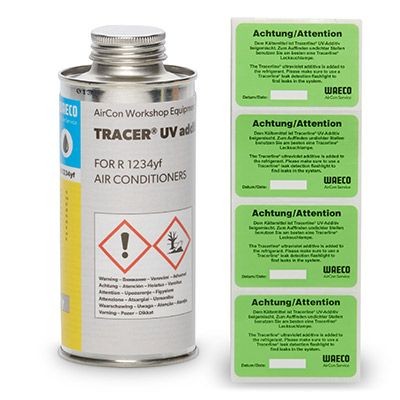 WAECO 8887600002 Leak detection dye for engine oil Tin, Capacity: 250ml, R 1234yf, PAG 46 SP-A2