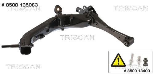 Original 8500 135063 TRISCAN Suspension arm IVECO