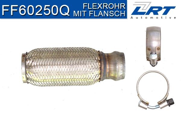 LRT FF60250Q Exhaust pipes Mercedes Sprinter Minibus 906 211 CDI 2.2 109 hp Diesel 2008 price