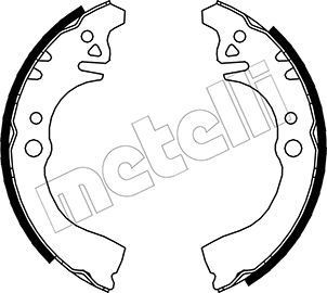 Ford TRANSIT CONNECT Drum brake pads 15823823 METELLI 51-0534 online buy