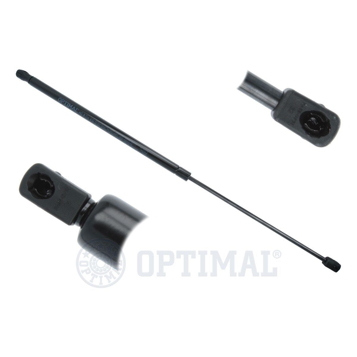 OPTIMAL AG-50326 Tailgate strut 1500N, 755 mm, without stop function