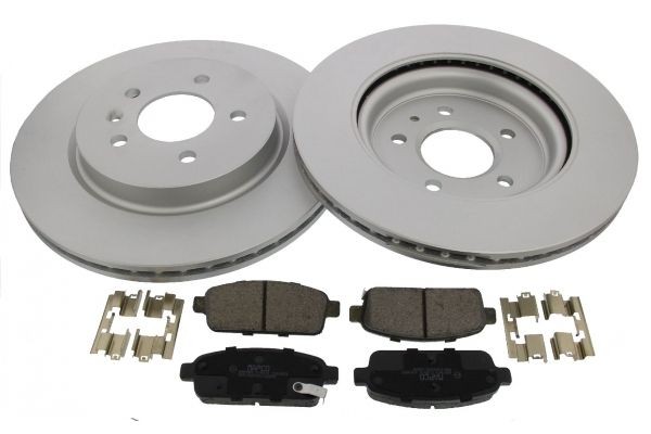 Great value for money - MAPCO Brake discs and pads set 47723HPS