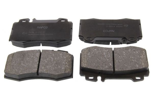 MAPCO Front Axle, prepared for wear indicator, excl. wear warning contact Height: 71,7mm, Width: 119,5mm, Thickness: 17,4mm Brake pads 6699/1 buy