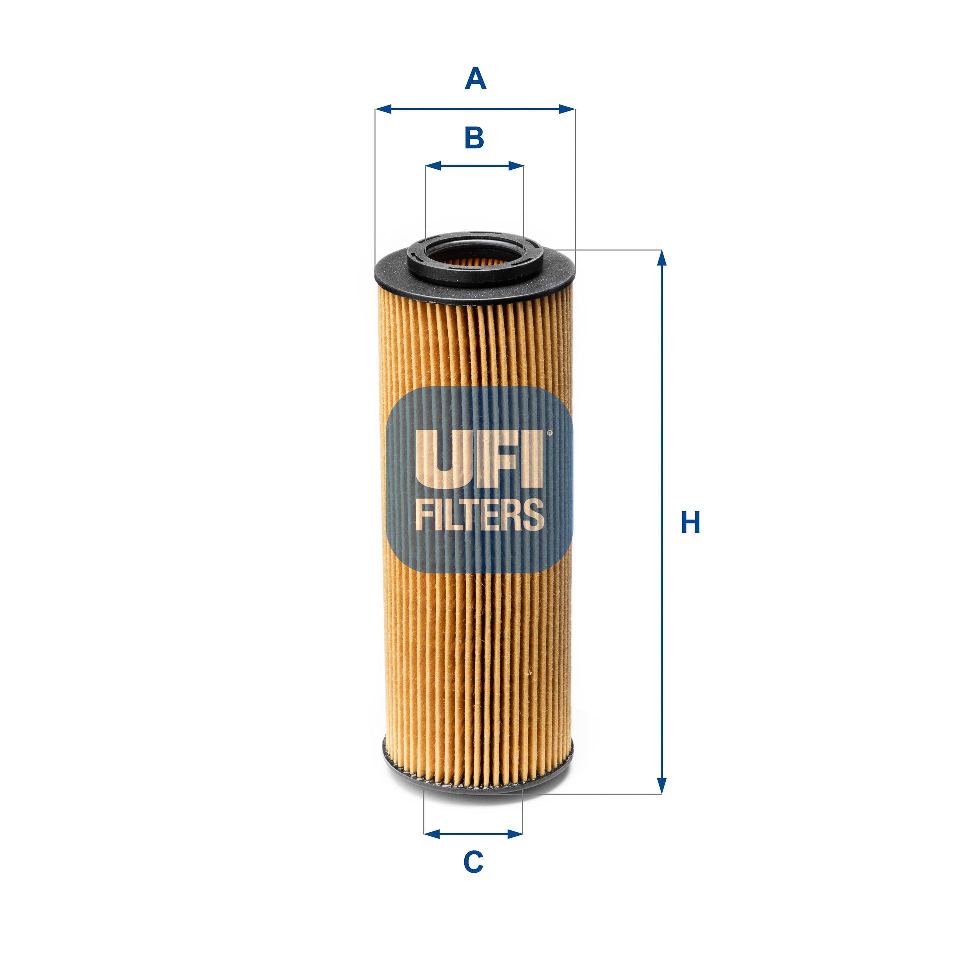UFI Filter Insert Inner Diameter 2: 31,7mm, Ø: 66,5mm, Height: 184mm Oil filters 25.213.00 buy