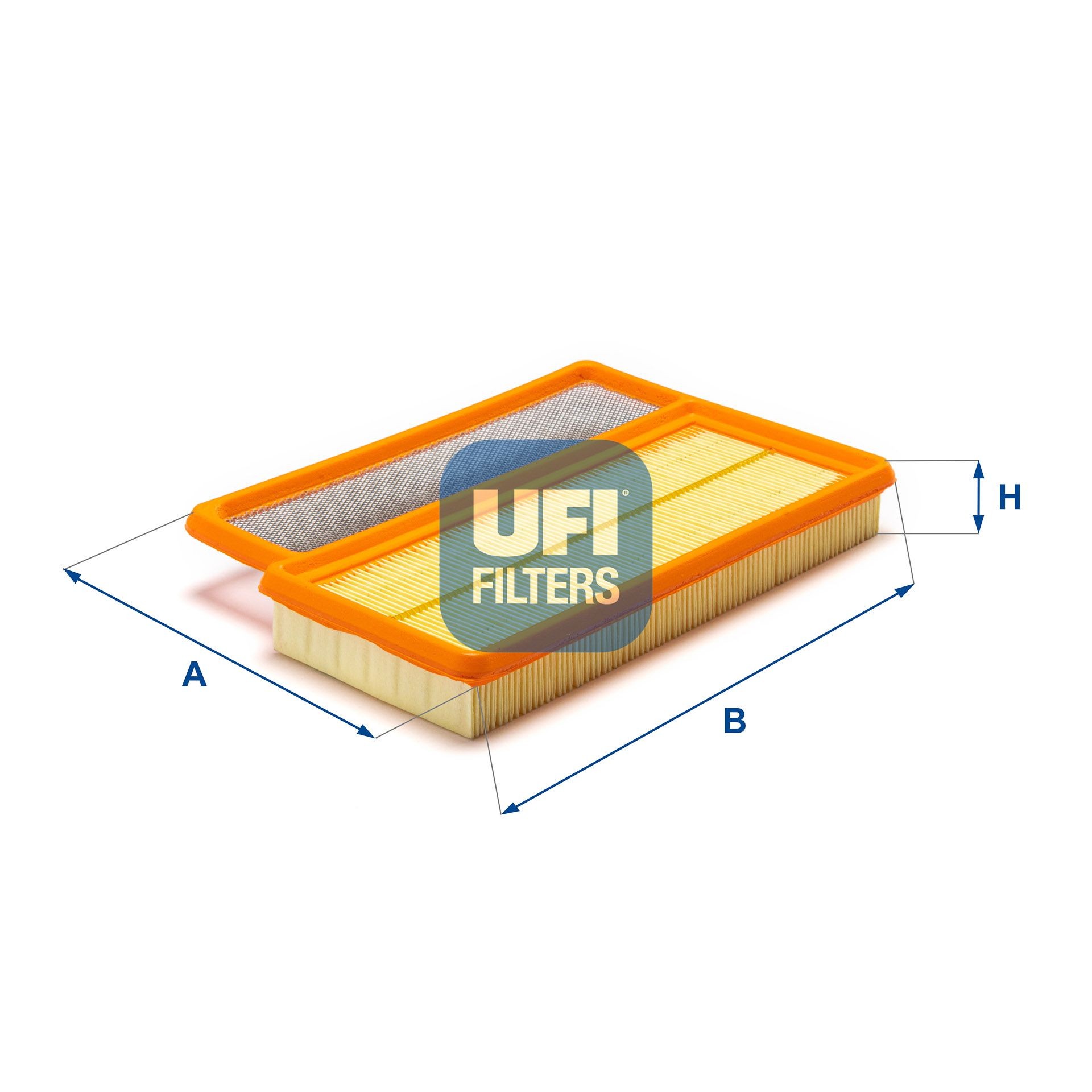 UFI 31mm, 239mm, 170mm, Filter Insert Length: 170mm, Width: 239mm, Height: 31mm Engine air filter 30.A69.00 buy