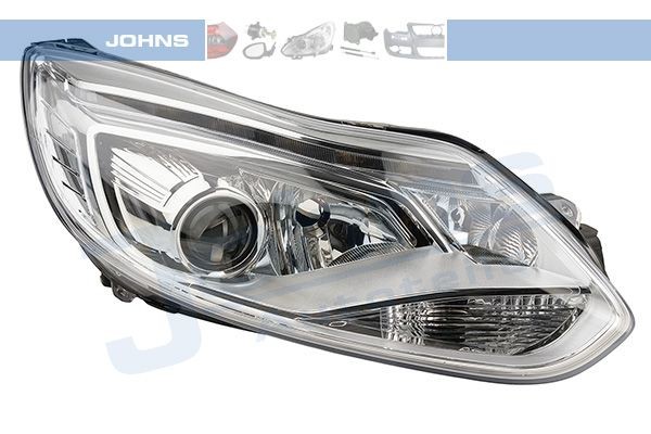 32 13 10-3 JOHNS Headlight FORD Right, Bi-Xenon, with indicator, with daytime running light (LED), with motor for headlamp levelling, without ballast