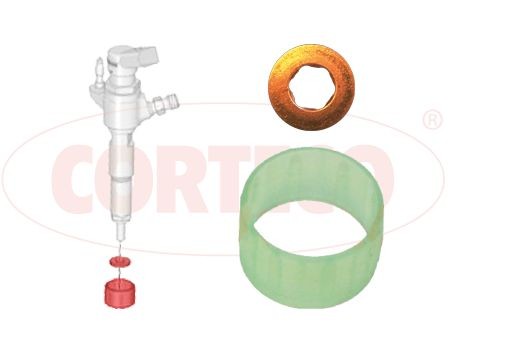 Great value for money - CORTECO Seal Ring, nozzle holder 49445015