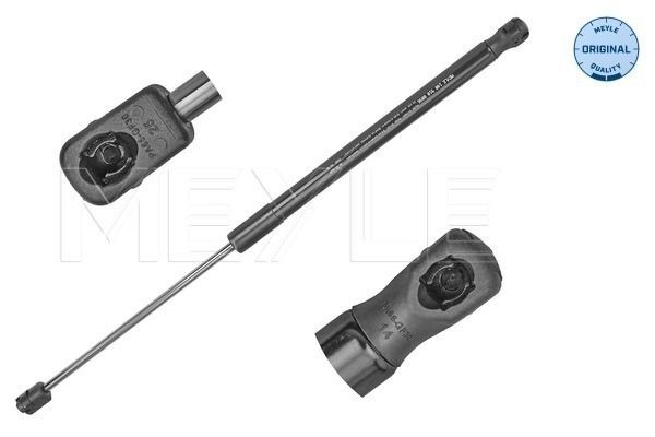 140 910 0096 MEYLE Tailgate struts BMW 560N, 500 mm, for vehicles without automatically opening tailgate
